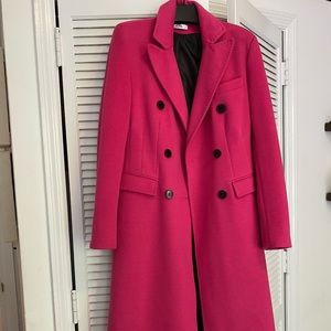 Pink JIJIL coat worn once